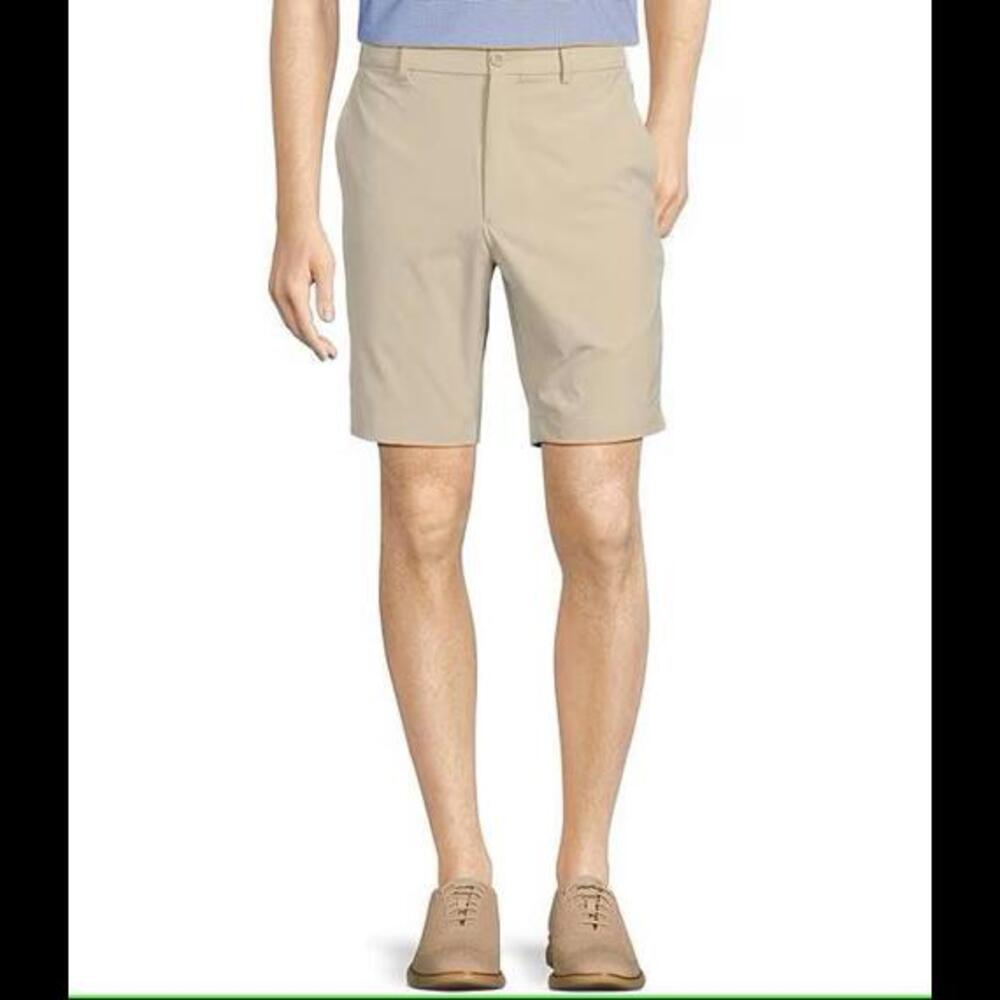 Hart Schaffner Marx Luxury Performance Flat Front 9" Inseam Shorts‎